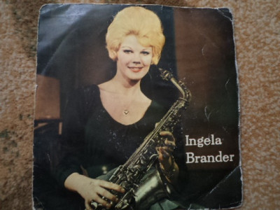 ingela brander recital saxofon imre electrecord vinyl single disc muzica twist foto