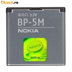 Acumulator original BP-5M pentru Nokia 5610 / 6500 Slide / 6220 / 8600 / 7390 foto