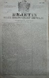 Cumpara ieftin Buletin , foaia publ. oficiale in Principatul Moldovei , Iasi , nr. 31 din 1854