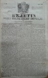 Cumpara ieftin Buletin , foaia publ. oficiale in Principatul Moldovei , Iasi , nr. 32 din 1854
