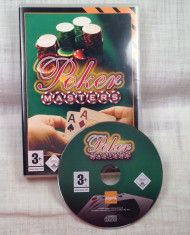 JOC PC CD-ROM POKER = POKER MASTERS = (3+) PACHET COMPLET ORIGINAL PENTRU COLECTIONARI foto