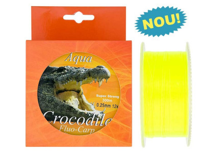 FIR ( GUTA ) Nylon Aqua Crocodile Fluo-Carp 300m foto