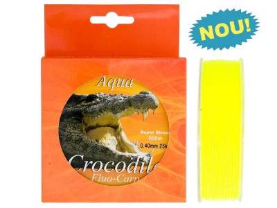 FIR ( GUTA ) Nylon Aqua Crocodile Fluo-Carp 600m foto