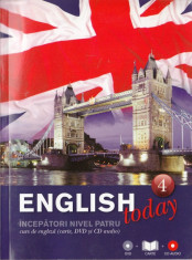 ENGLISH TODAY NR 4 (DVD + CARTE + CD) foto