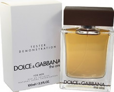 Dolce Gabbana The One for Men Eau de Toilette pentru barbati TESTER LA 100ML DOAR PARFUMURI ORIGINALE 100% foto