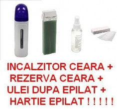 aparat de epilat cu ceara incalzitor ceara foto