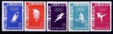 Romania 1956 - JO Melbourne,serie completa,neuzata