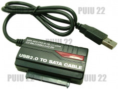 Adaptor SATA-USB 2.0 cable-4462 foto