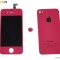 Display LCD Iphone 4S Fuchsia roz
