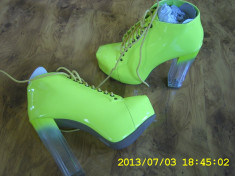 OMG !!! BOTINE FABULOASE stil JEFFREY CAMPBELL, ULTIMA FITZA ! MEGA PRET foto