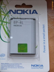 Vand Baterie Acumulator Nokia BP-4L NOU ORIGINAL SIGILAT E52 E55 E61 E63 N97 E6 E71 E72 E73 E90 E61i N810 N97 6760 foto