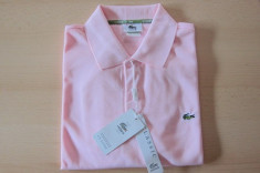 TRICOU LACOSTE ROZ foto