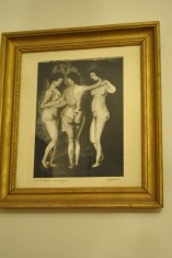 VAND UN TABLOU,ACUARELA , LE TRE GRASIE, DATAT 10.04.70 foto