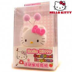 Handfree casti telefon Hello Kitty foto