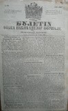 Cumpara ieftin Buletin , foaia publ. oficiale in Principatul Moldovei , Iasi , nr. 36 din 1854