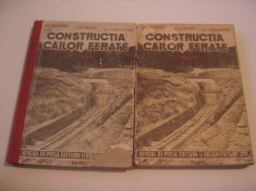 D.D.BIZIUKIN \ V.K.GONIG - CONSTRUCTIA CAILOR FERATE Vol.1.2. foto