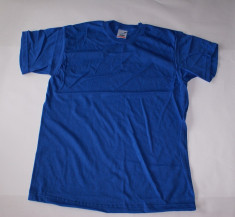 T Shirt - Tricou - Barbati - Fruit of The Loom --- Albastru foto