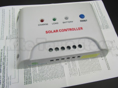 REGULATOR SOLAR MPPT WELSEE. Controler solar. Regulator de incarcare 12v/24v 20A. Afisaj. Panouri fotovoltaice foto