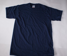 T Shirt - Tricou - Barbati - Fruit of The Loom --- Bleu foto