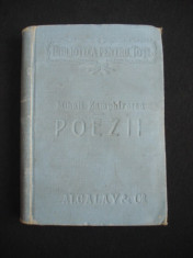 MIHAIL ZAMPHIRESCU - POEZII 2 volume colegate, editia a II-a, (1860-1873) + ALEXANDRU DEPARATEANU - DORURI SI AMORURI {1896} 2 volume coligate foto