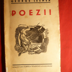 George Lesnea - Poezii - Prima Ed. 1938