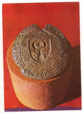 Carte postala(ilustrata)-- MOLDOVA-Tiparul sigilar al lui Alexandru cel Bun, Necirculata, Printata