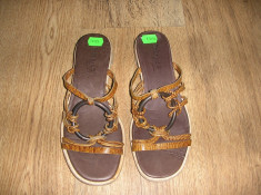 Sandale/papuci dama TIMBERLAND Comforia System originale noi piele 37 foto