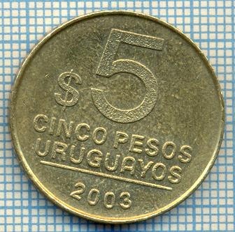1172 MONEDA - URUGUAY - 5 PESOS -anul 2003 -starea care se vede foto