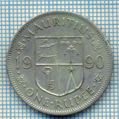 1148 MONEDA -MAURITIUS - 1 RUPEE -anul 1990 -starea care se vede