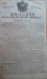 Cumpara ieftin Buletin , foaia publ. oficiale in Principatul Moldovei , Iasi , nr. 32 , 1854