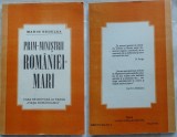 Marin Nedelea , Prim - Ministrii Romaniei Mari , Viata Romaneasca , 1991, Alta editura