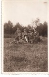 FOTO 27 FOTOGRAFIE DE GRUP, IMBRACAMINTE DE EPOCA, PRODUS DE COLECTIE DIM. : 8X13 cm, 1938., Romania 1900 - 1950, Natura