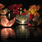 Set 5 Lampioane plutitoare floare Lotus