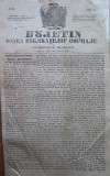 Cumpara ieftin Buletin , foaia publ. oficiale in Principatul Moldovei , Iasi , nr. 31 din 1854