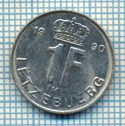 1163 MONEDA - LUXEMBURG - 1 FRANC -anul 1990 -starea care se vede foto