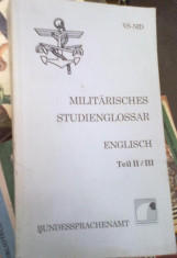 Militarisches Studienglossar Englisch Teil II+III (Military Studies) foto