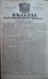 Cumpara ieftin Buletin , foaia publ. oficiale in Principatul Moldovei , Iasi , nr. 33 din 1854, Alta editura
