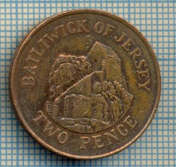 1208 MONEDA - JERSEY - 2 PENCE -anul 1987 -starea care se vede