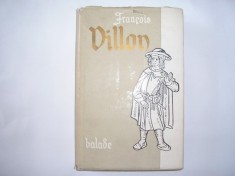 FRANCOIS VILLON - BALADE SI ALTE POEME 1956 rf6/1