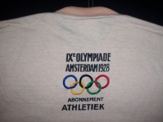 Tricou ADIDAS cu logo-ul Jocurilor Olimpice; marime L, vezi dimensiuni exacte foto