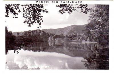 CP,Baia Mare-Baia Sprie-Nagybanya-Felsobanya,aprox 1940,lacul Bodi,Fotofilm Kolozsvar foto