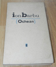 ION BARBU - OCHEAN. poezii foto