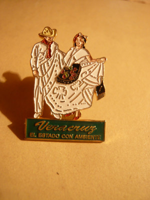 Insigna Mexicana Vera-Cruz - Folclor foto