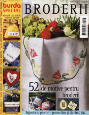 REVISTA BURDA SPECIAL BRODERII DIN MARTIE 2000 (CU TIPARE) foto