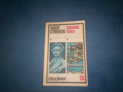 SALOANELE GOTICE AUGUST STRINDBERG foto