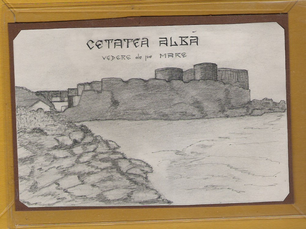 BASARABIA CETATEA ALBA DESEN IN CREION 1942 | arhiva Okazii.ro