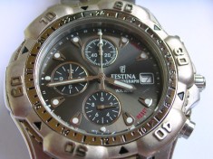 CEAS ELVETIAN FESTINA 8812 CHRONOGRAPH - ALARM W.R.100M foto