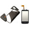 Carcasa HTC 7 Mozart (4 piese) gri-neagra Orange - Produs Original + Garantie - BUCURESTI