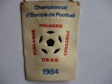 Fanion fotbal Campionatul European 1984 - grupa Finlanda, Polonia, URSS, Portugalia