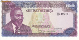 Bancnota Kenya 100 Shilingi 1978 - P18 UNC